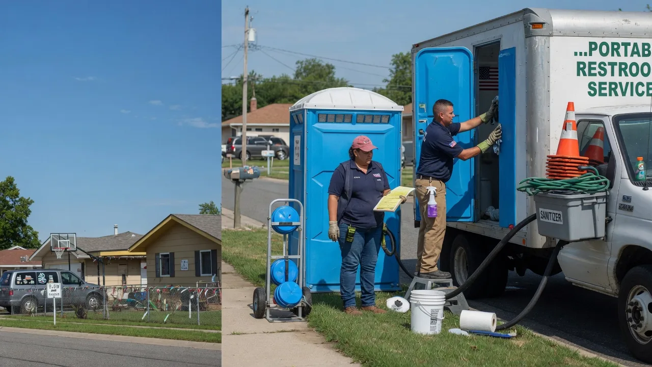 Portable Toilet Rental in Hurst, IL near me